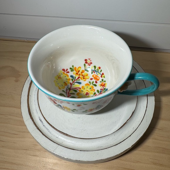 Floral Anthropologie Coffee & Tea Mug Cup - Picture 2 of 6